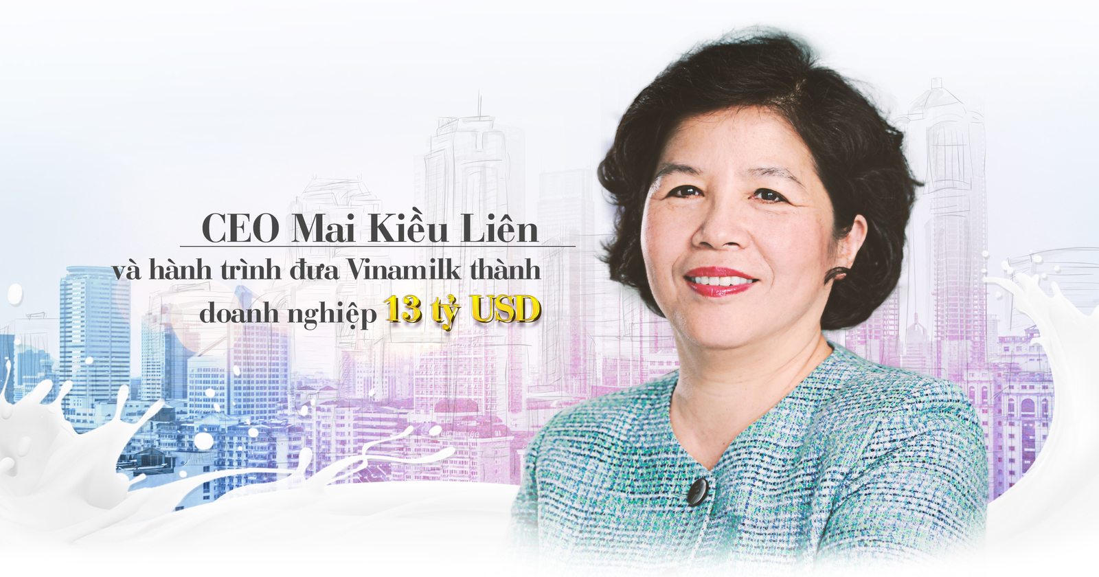 Bà Mai Kiều Liên  – Top 50 nữ doanh nhân châu Á quyền lực nhất