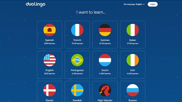 Website-Duolingo